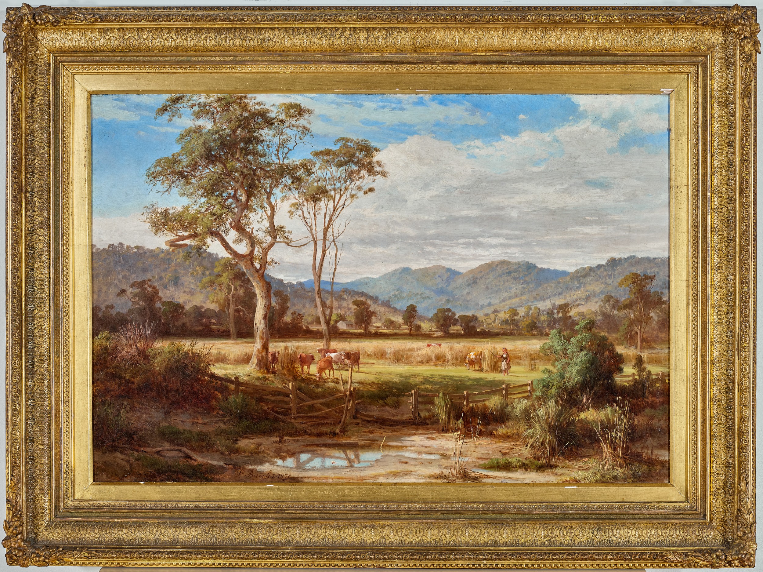 BACCHUS MARSH PASTURE, 1876 Deutscher and Hackett
